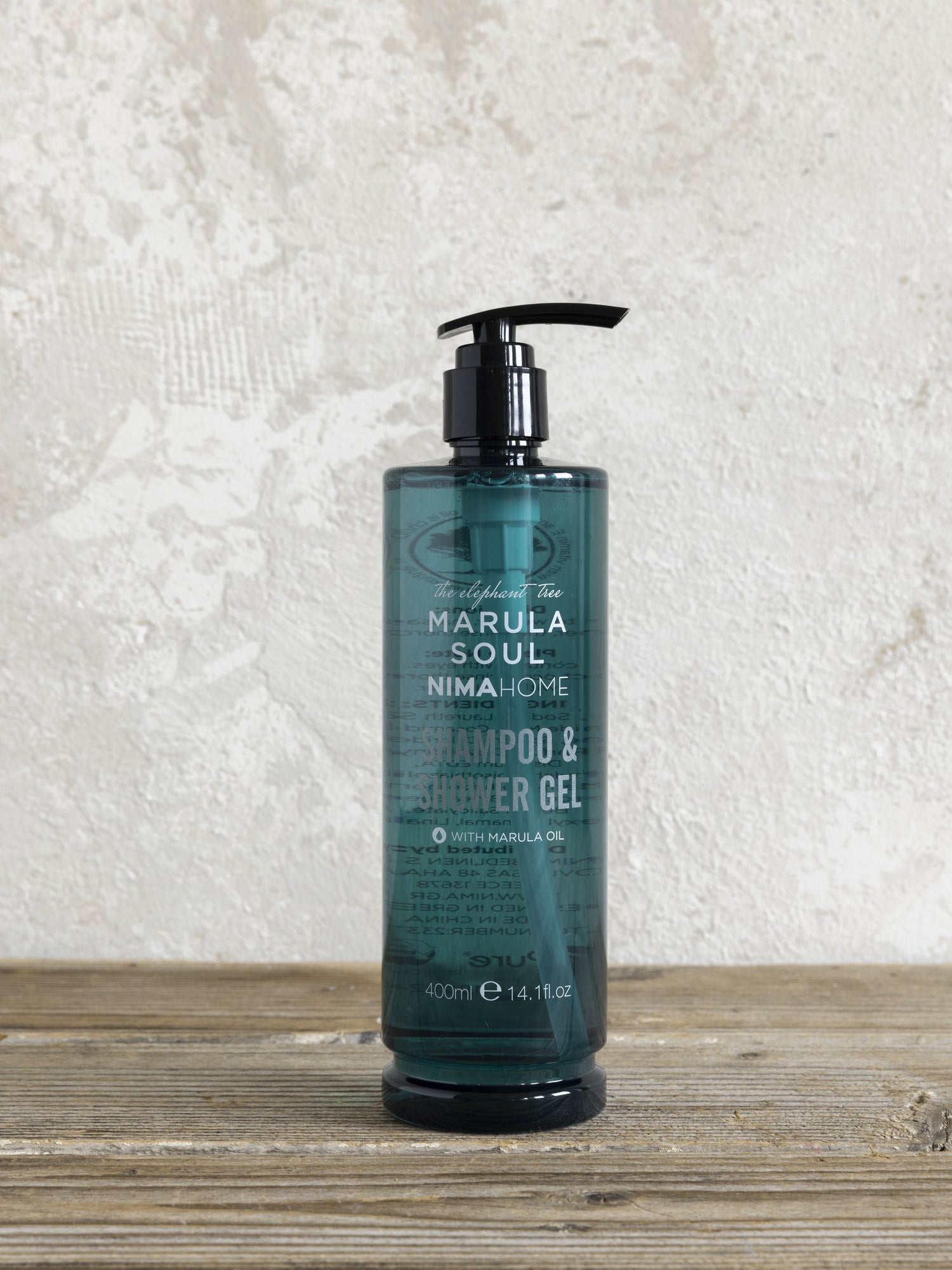 Επαναγεμιζόμενο δοχείο 400ml Shampoo & Shower Gel - Marula