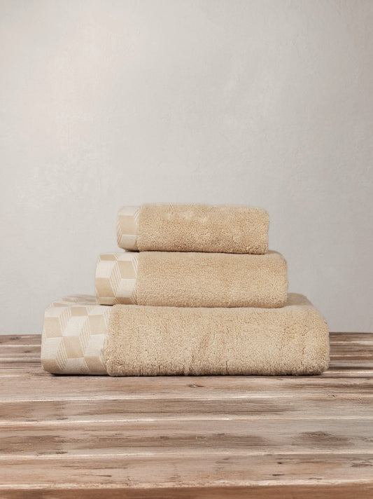 Πετσέτα 40x60 Luxe - Mustard Beige
