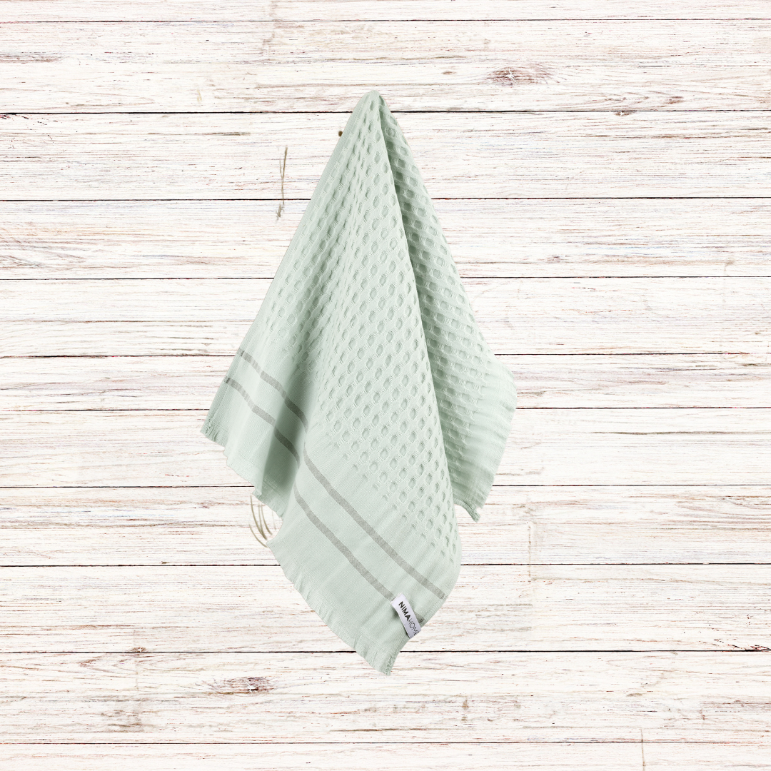 Πετσέτα Κουζίνας 40x60 - Waffle Mint - Nima - MyHouseandKids