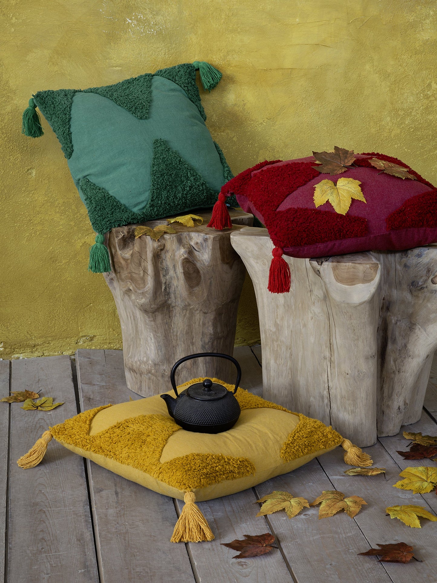 Διακοσμητικό μαξιλάρι 45x45 - Amadeo Dark Green