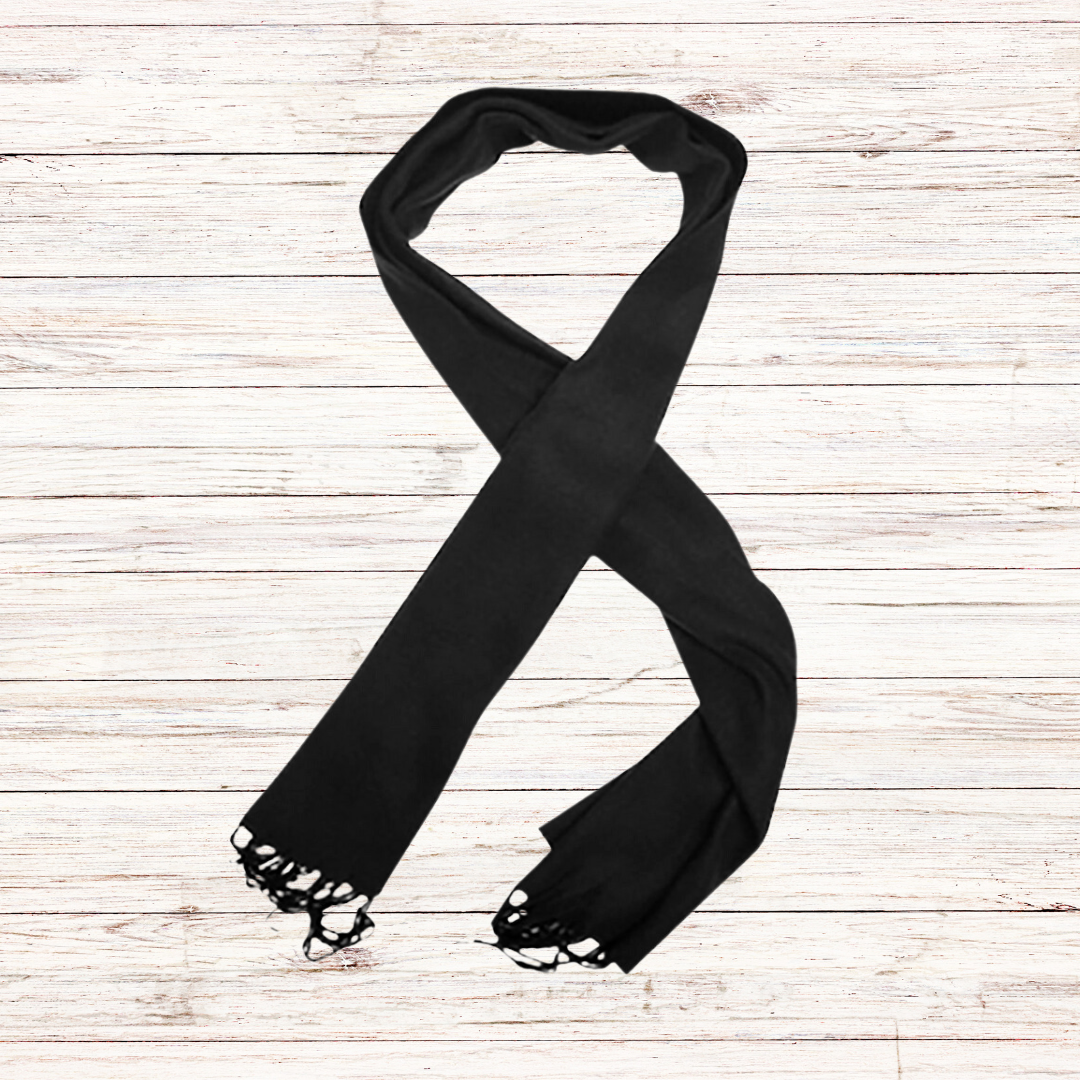 Κασκόλ Φλις Μαύρο - 4teen4ty - MyHouseandKids
