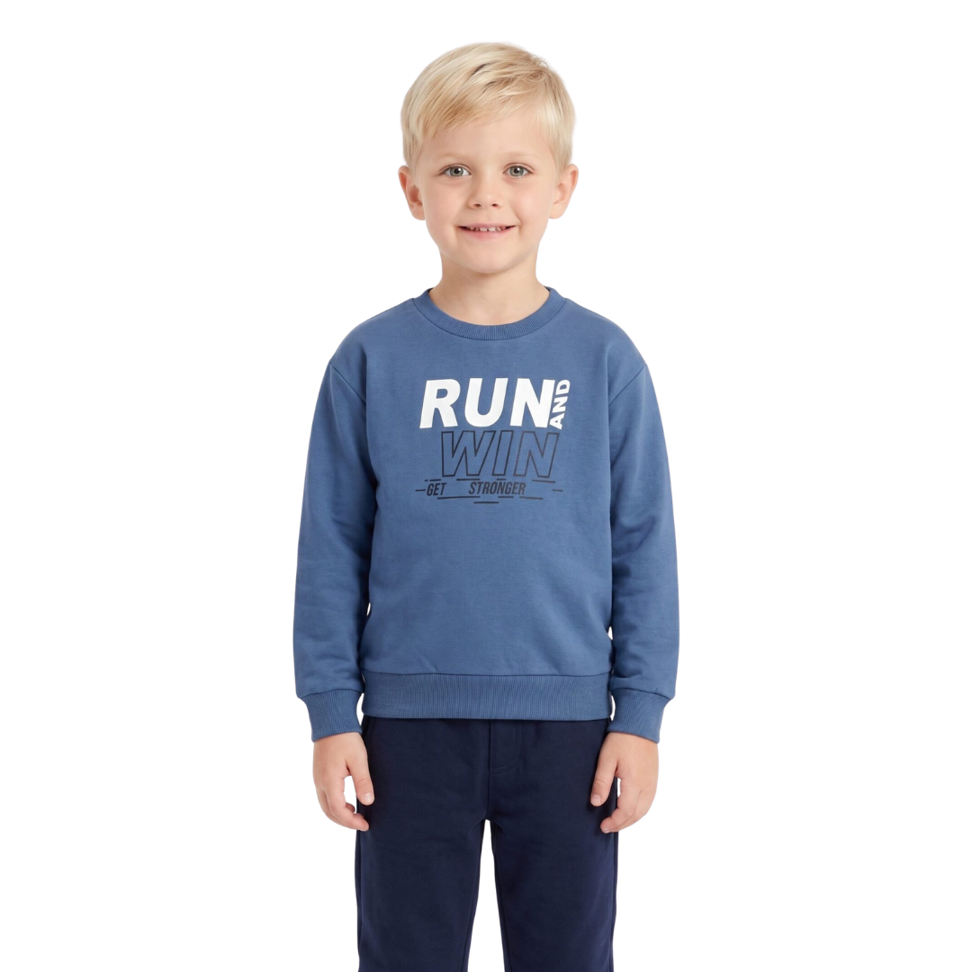 Φόρμα Φουτερ Μπλε 50828 - Trax - MyHouseandKids