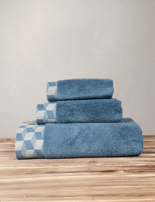 Πετσέτα 50x100 Luxe - Denim Blue