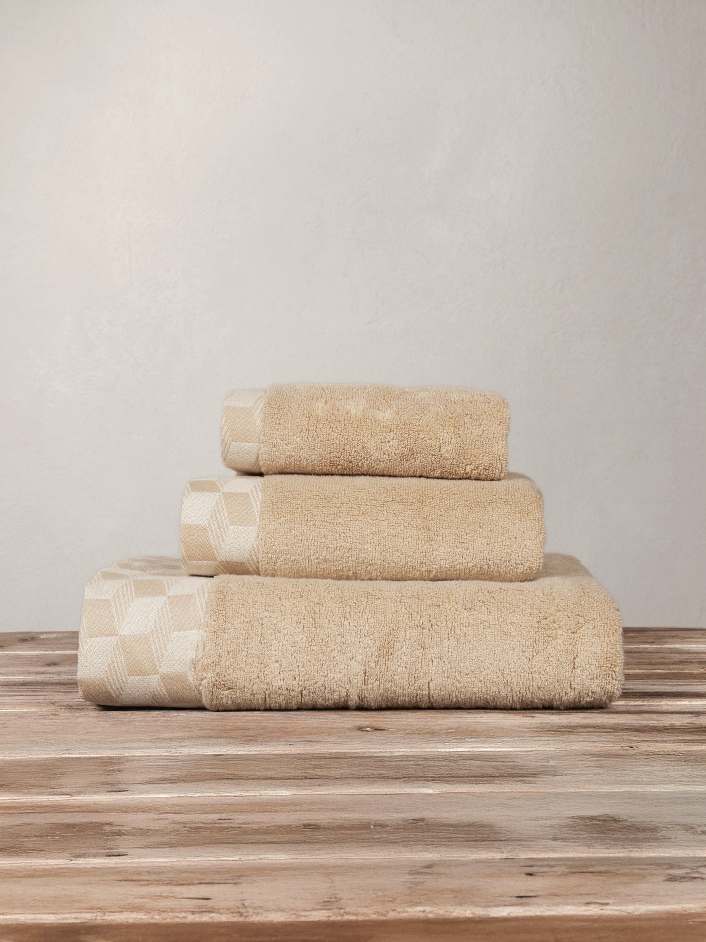Πετσέτα 50x100 Luxe - Mustard Beige
