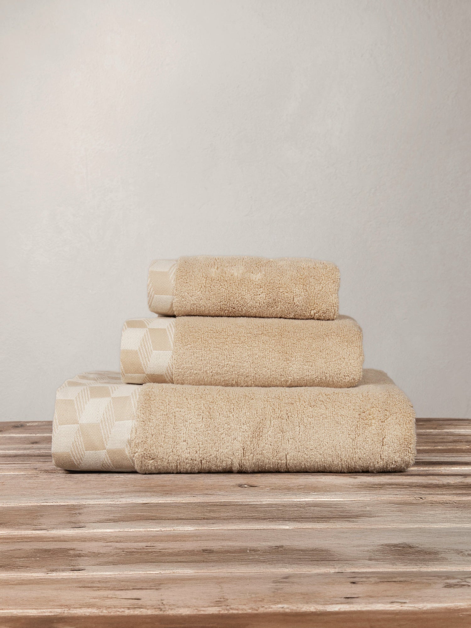 Πετσέτα 50x100 Luxe - Mustard Beige