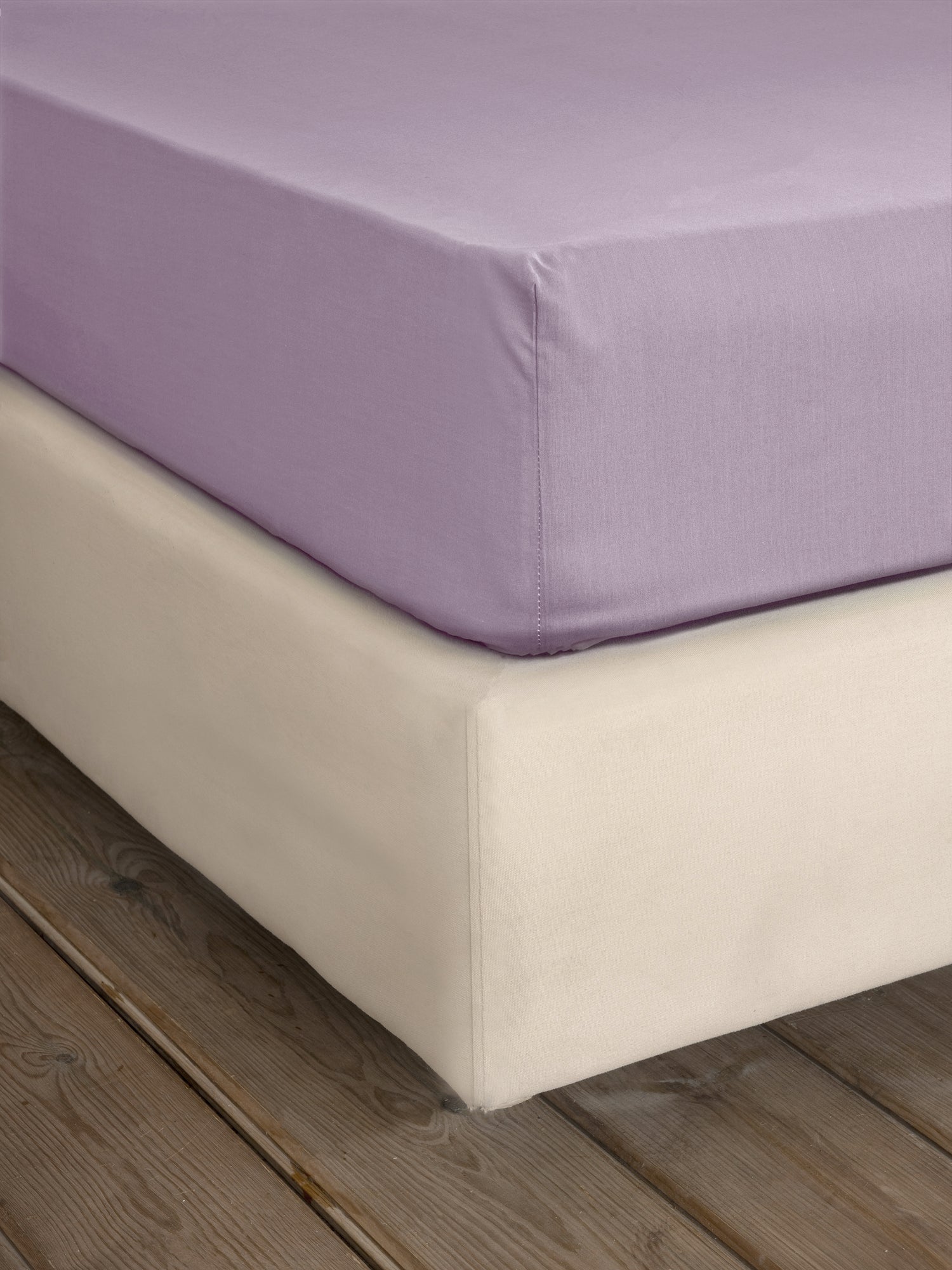Σεντόνι Γίγας με Λάστιχο Unicolors - Pale Mauve