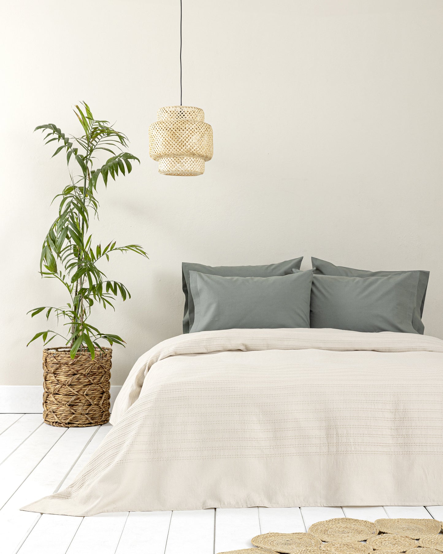 Κουβέρτα Υπέρδιπλη 220x240 - Dune Sand Beige