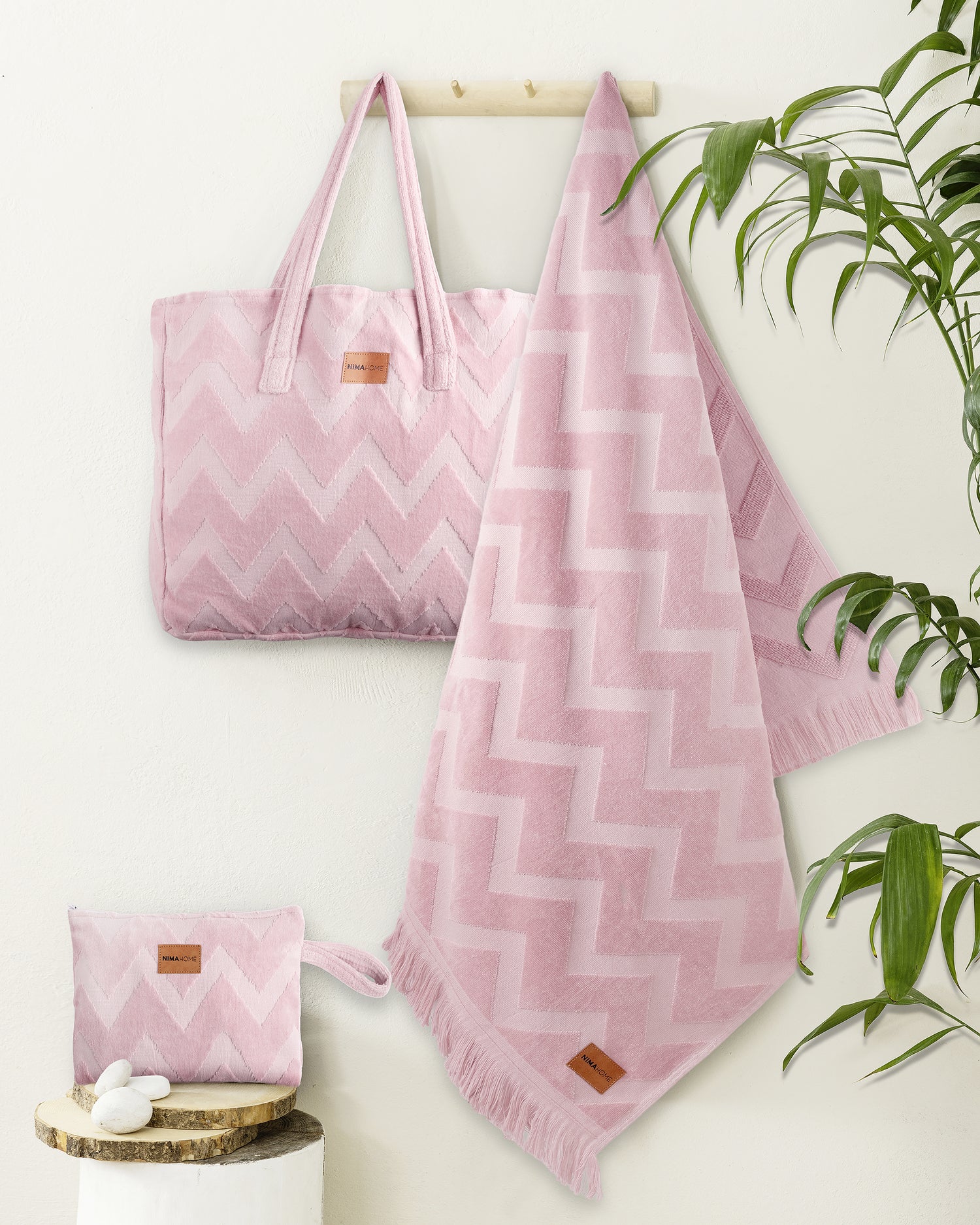 Nεσεσέρ θαλάσσης 23x32 - Vida Pink