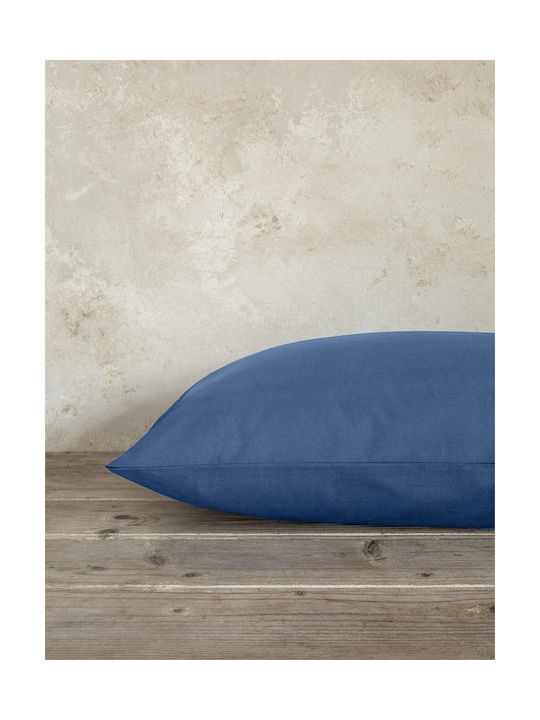 Μαξιλαροθήκη 52x72εκ. Dark Denim Unicolors - Kocoon - MyHouseandKids
