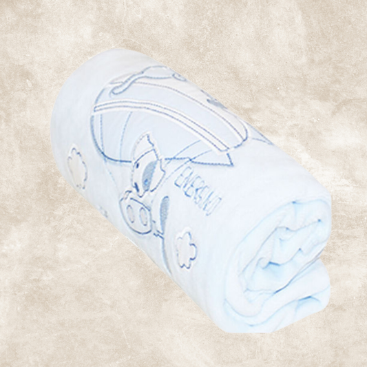 Κουβέρτα Αγκαλιάς Σιέλ 70x80cm. - Energiers - MyHouseandKids