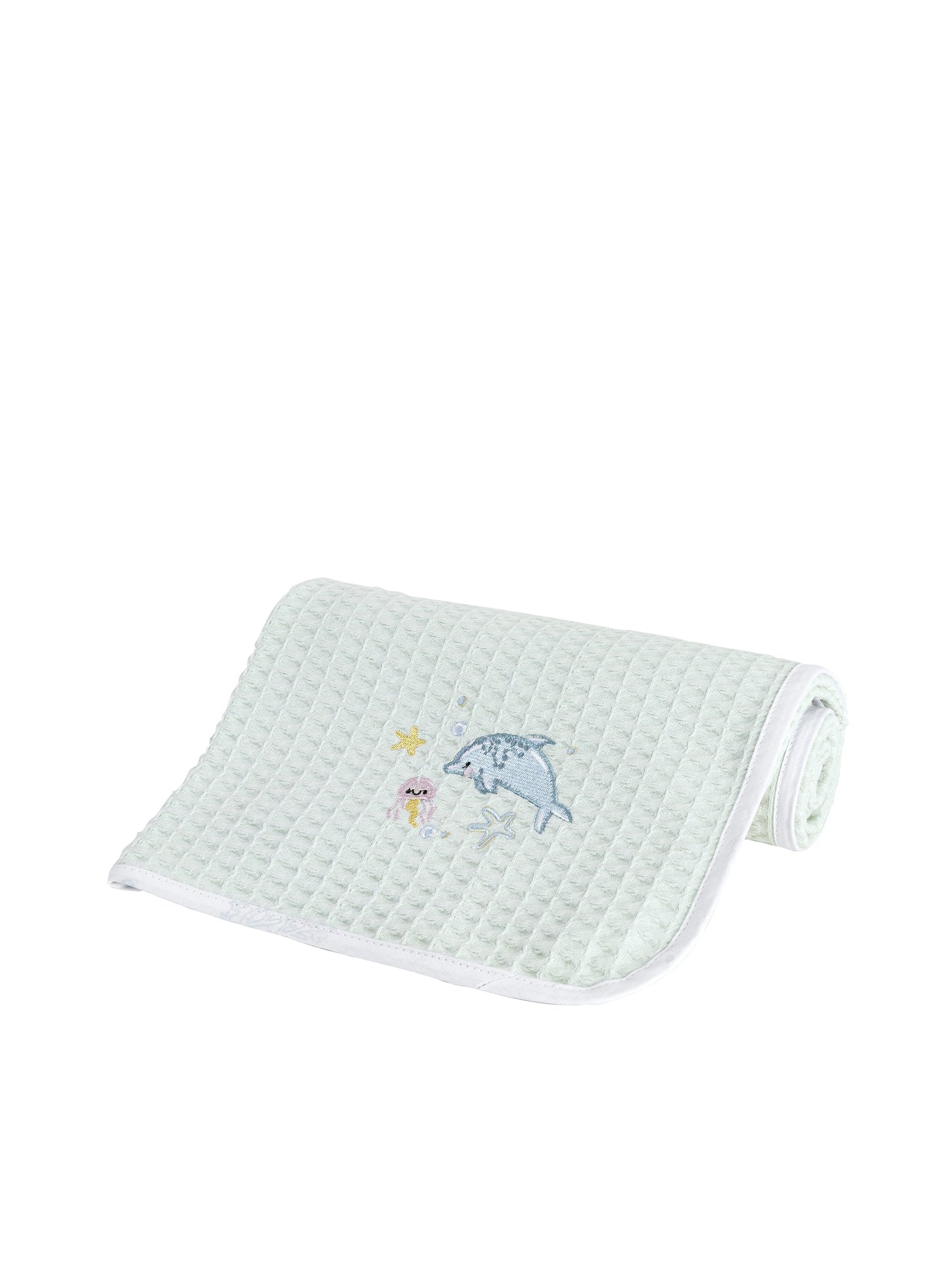 Κουβέρτα Πικέ 80x110 - Sea Love