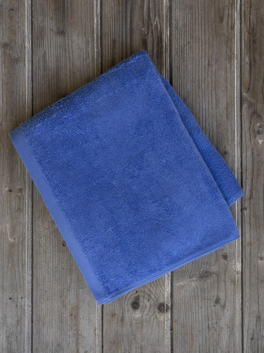 Πετσέτα 80x180 Πισίνας Plaza - Royal Blue - VAT Dyed 460gsm - 100% Βαμβάκι
