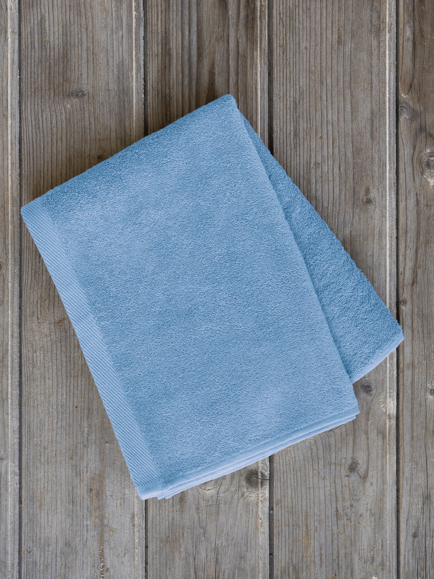 Πετσέτα 80x180 Πισίνας Plaza - Sky Blue - VAT Dyed 460gsm - 100% Βαμβάκι