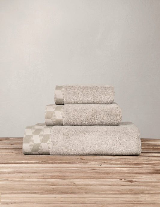 Πετσέτα 90x145 Luxe - Light Taupe