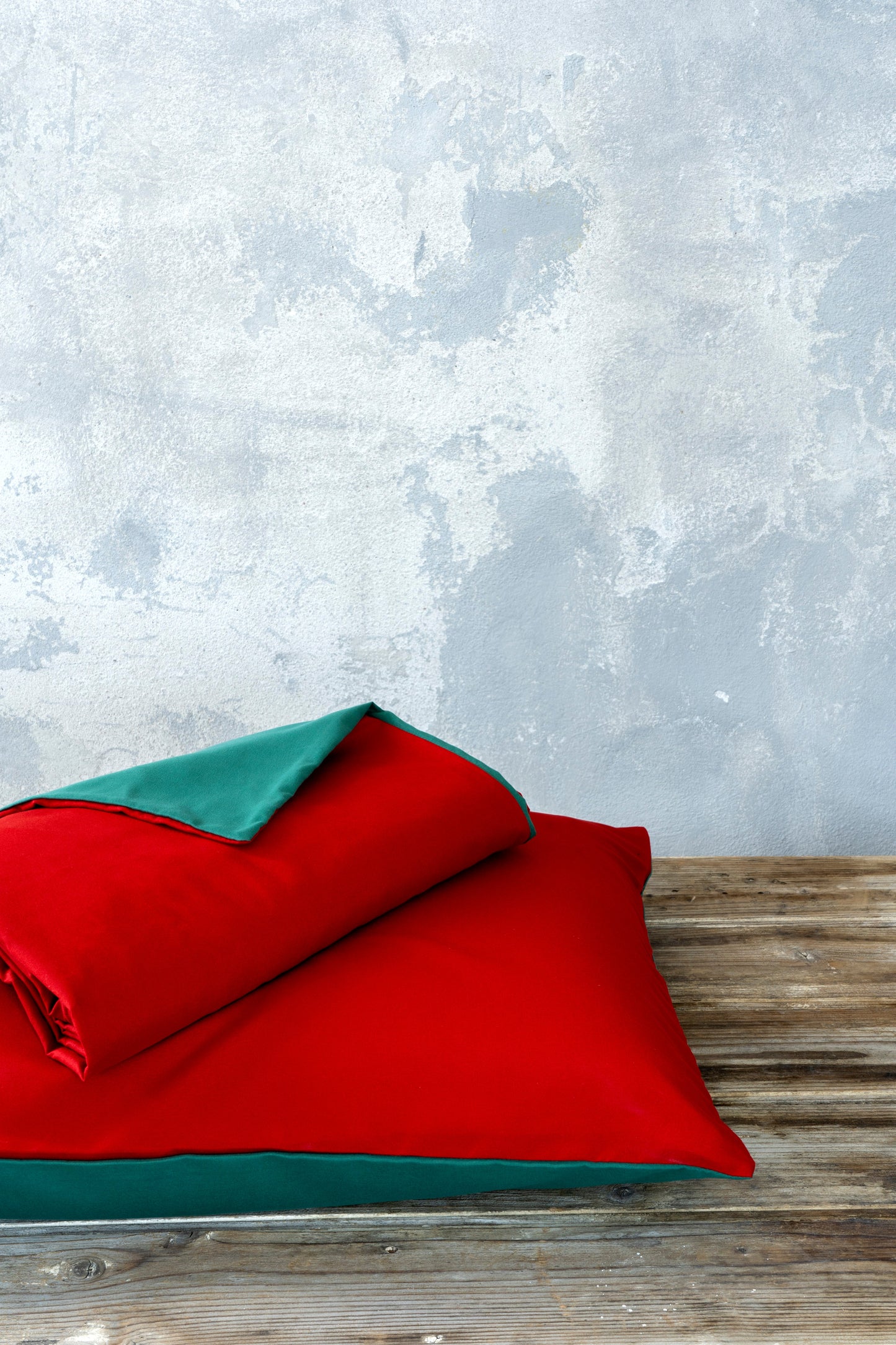 Σετ Παπλωματοθήκη Μονή Abalone - Red / Green
