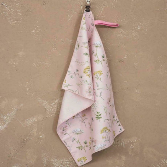  Adette Πετσέτα Κουζίνας σε Ροζ Χρώμα 40x60cm - NimaHome - MyHouseandKids