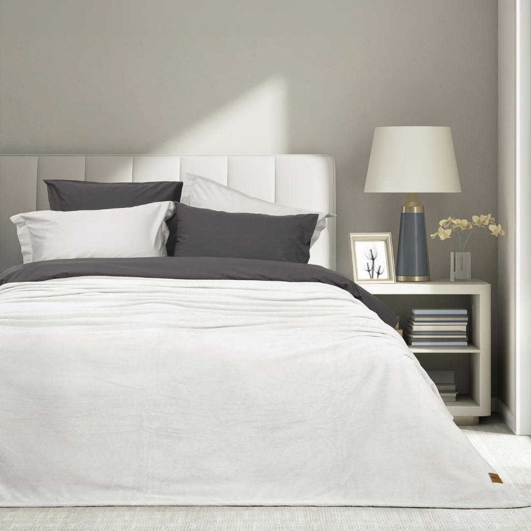 Κουβέρτα Υπέρδιπλη Alpa Gray 220x240 Γκρι Nima Home - Nima - MyHouseandKids