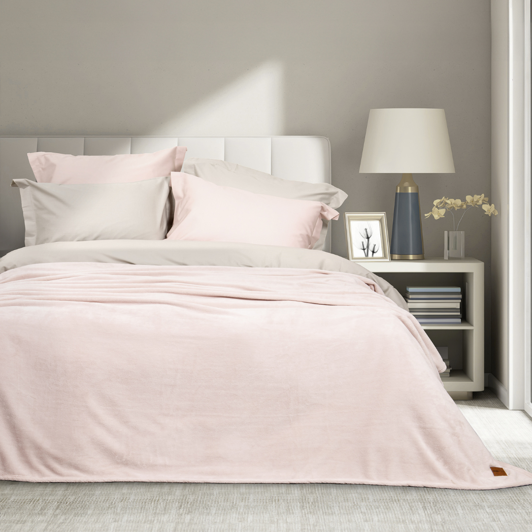 Κουβέρτα Μονή Alpa Light Pink Ανοικτό Ροζ Nima Home - Nima - MyHouseandKids