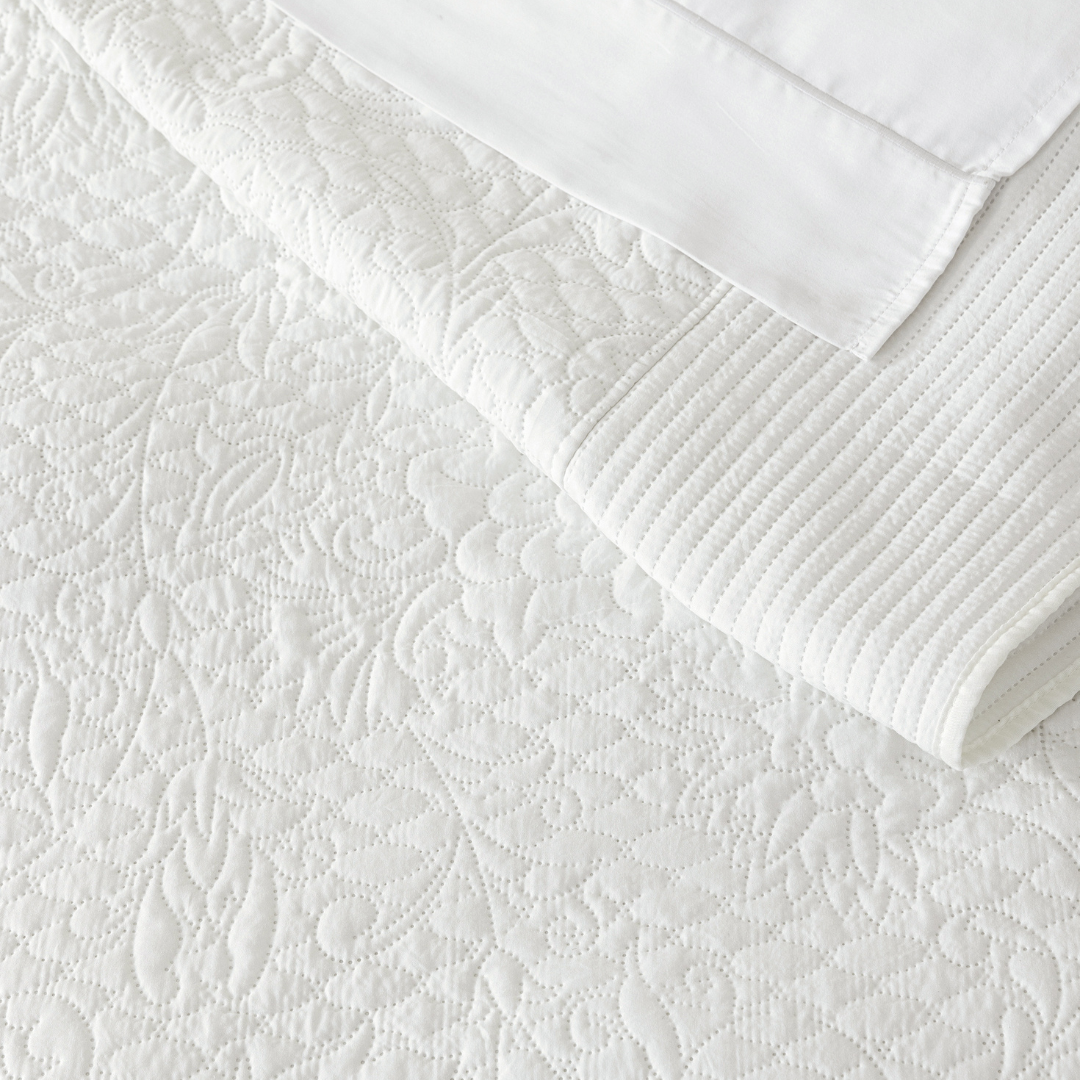 Σετ Νυφικό Κουβερλί -Μαξιλαροθήκες Always Off White 240x260cm -Μαξιλαροθήκες - Nima - MyHouseandKids