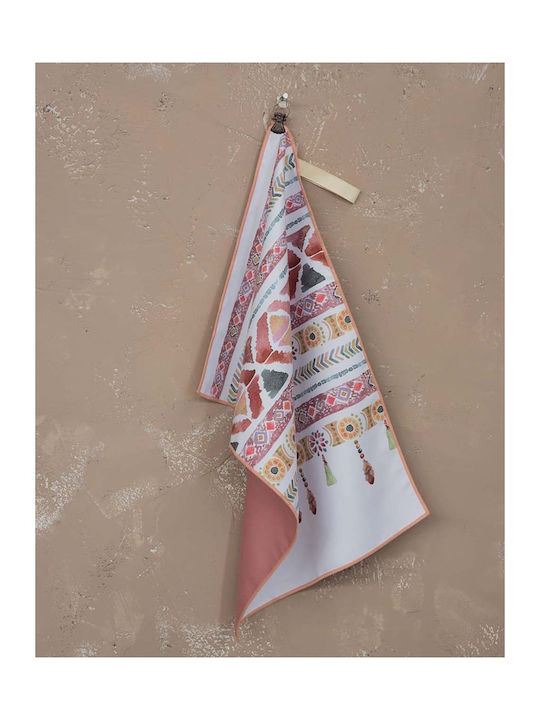 Πετσέτα Κουζίνας σε Χρώμα Σάπιου Μήλου Anika 40x60cm - NimaHome - MyHouseandKids