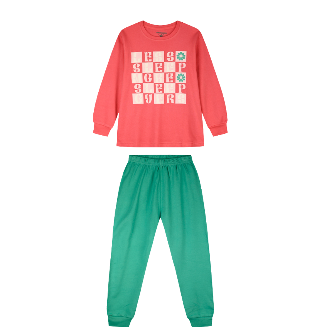 Πυζάμα Βαμβακερή Aqua Green Energiers 35-123302-9 - Energiers - MyHouseandKids