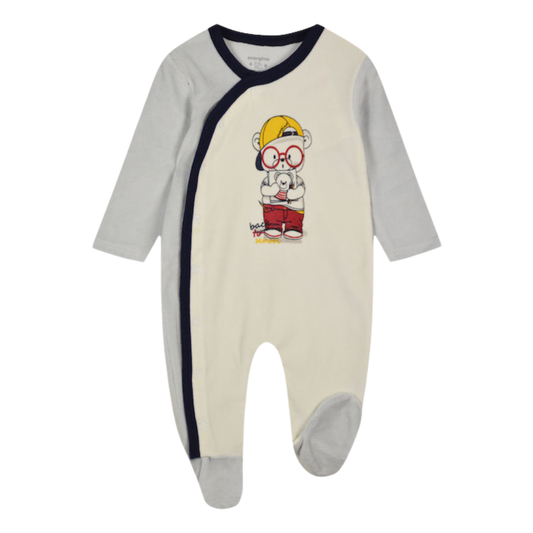 Bρεφικό Φορμάκι Βελουτέ Εκρού - Energiers - MyHouseandKids