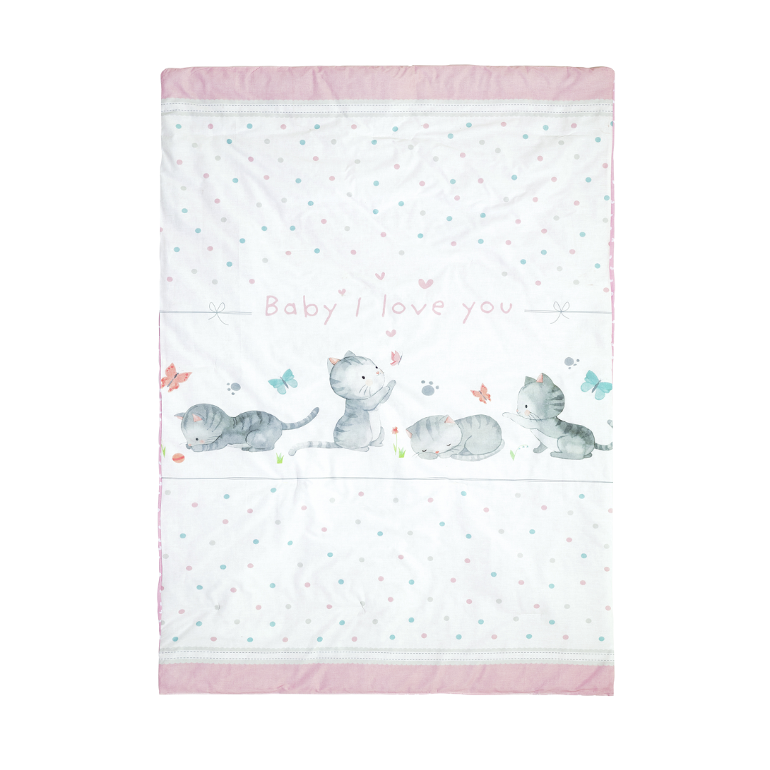 Κουβερλί Κούνιας Baby Love 100x140cm - NimaHome  - MyHouseandKids