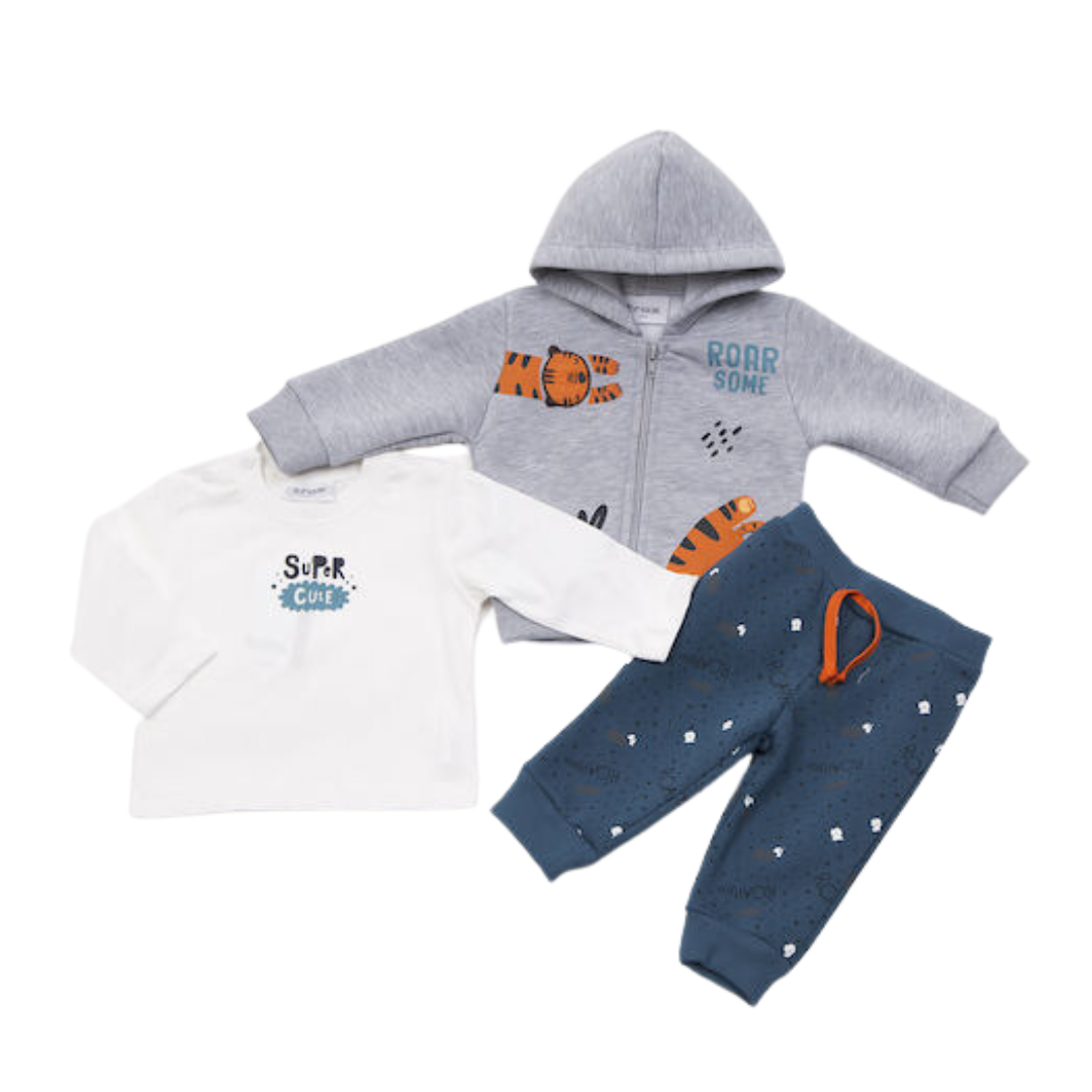 Φόρμα Φούτερ Bebe Σετ 3 Τεμ. - Trax - MyHouseandKids