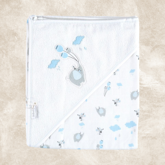 Βρεφική Κάπα Με Μουσελίνα Εκρού - Bi Baby - MyHouseandKids