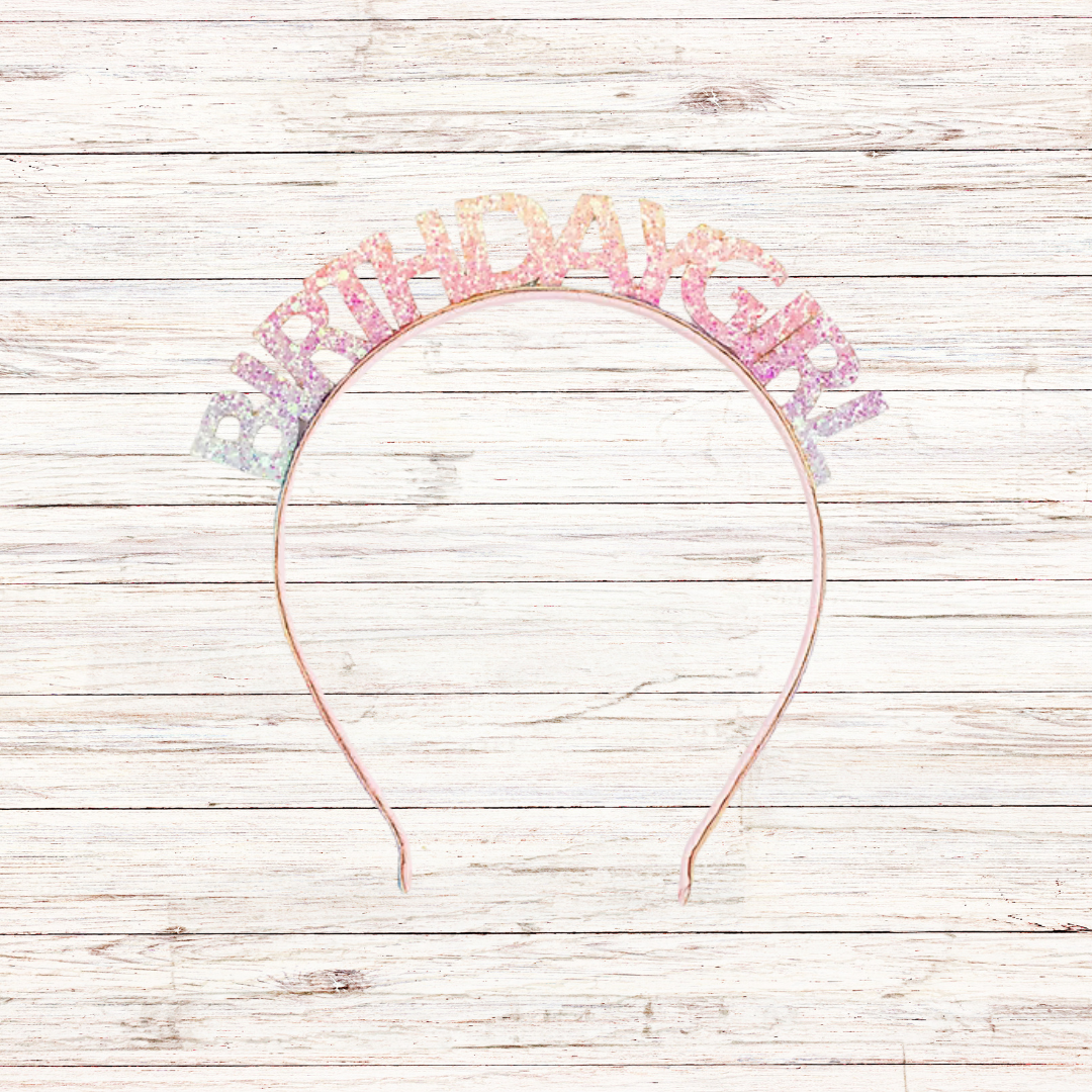 Στεκα Ροζ Birthday Girl - MyHouseandKids