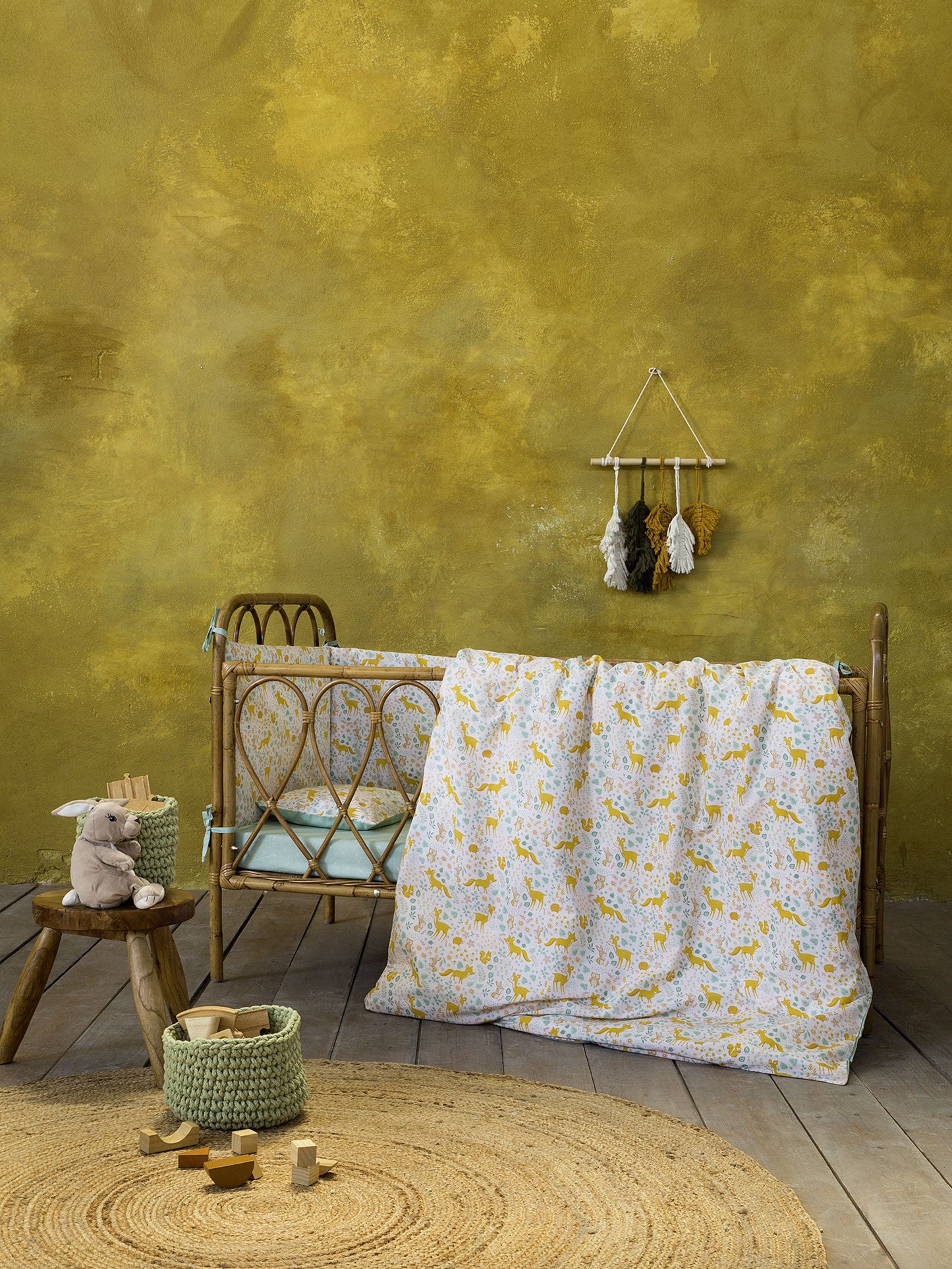 Κουβερλί Κούνιας - Caramel Forest