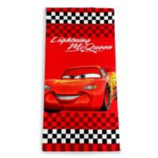 Πετσετα Θαλασσης Cars Κοκκινη Microfiber  - Nima - MyHouseandKids