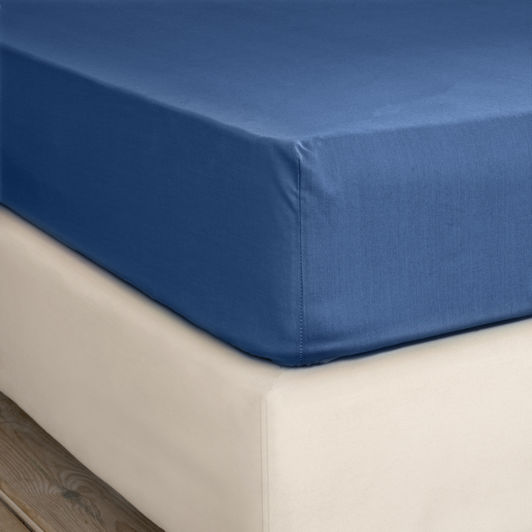 Κατωσέντονο Γίγας με Λάστιχο  Dark Denim 180x205x35 ΝΙΜΑ - Nima - MyHouseandKids