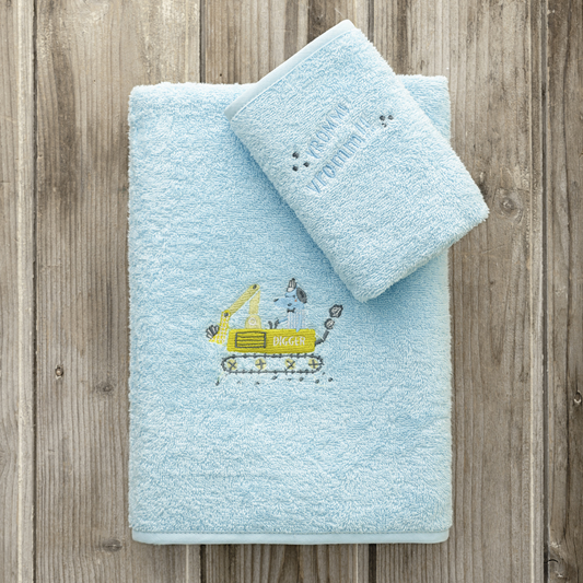 Βρεφικές Πετσέτες Diggy Σετ 2 Τεμ 380 gsm - Nima - MyHouseandKids