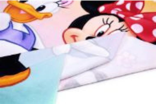 Disney Πετσετα Θαλασσης Minnie-Daisy Κοκκινη Microfiber - ΝimaHome - MyHouseandKids
