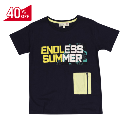 Μπλούζα Κοντομάνικη "ENDLESS SUMMER" - New College - MyHouseandKids