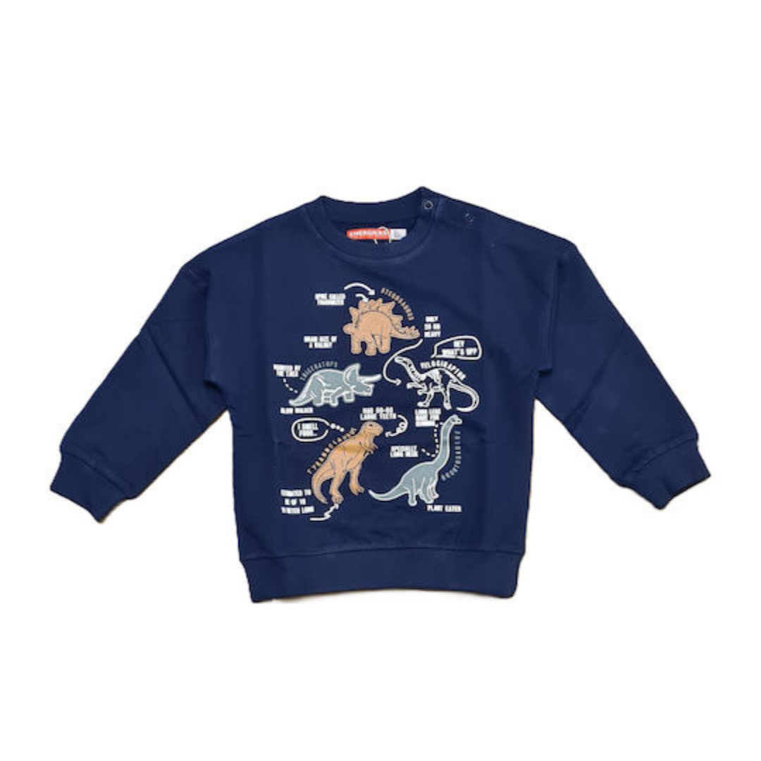 Μπλούζα Φούτερ Μπλε Energiers 12-124108-5 - Energiers - MyHouseandKids