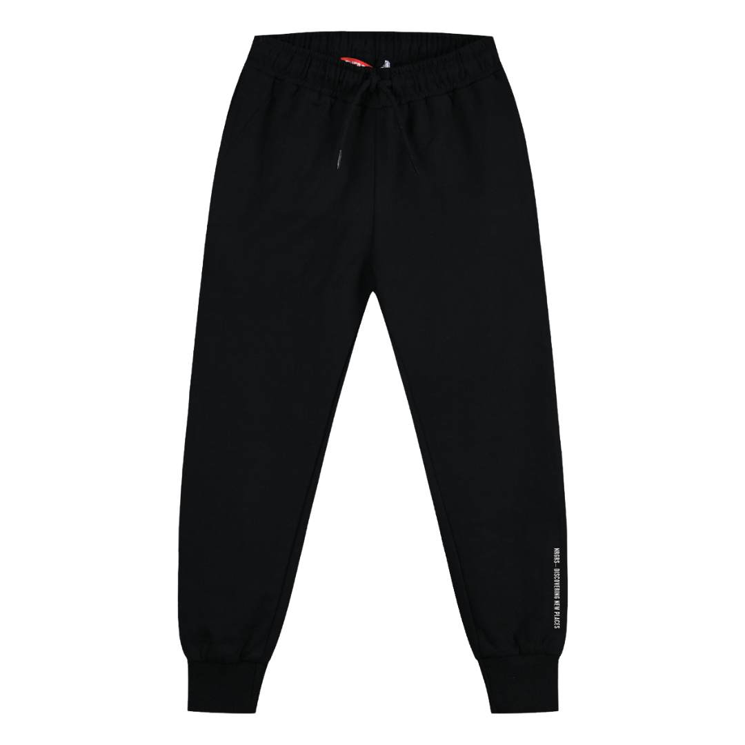 Παντελόνι Φόρμας Αχνούδιαστο Μαύρο Energiers 13-123065-2