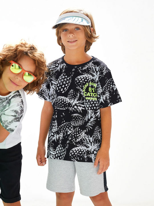 Μπλούζα Κοντομάνικη Μαύρη Energiers 13-222029-5 - Energiers - MyHouseandKids