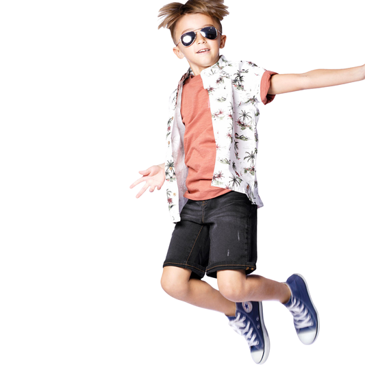 Σορτς Τζην Μαύρο Energiers 13-224030-2 - Energiers - MyHouseandKids