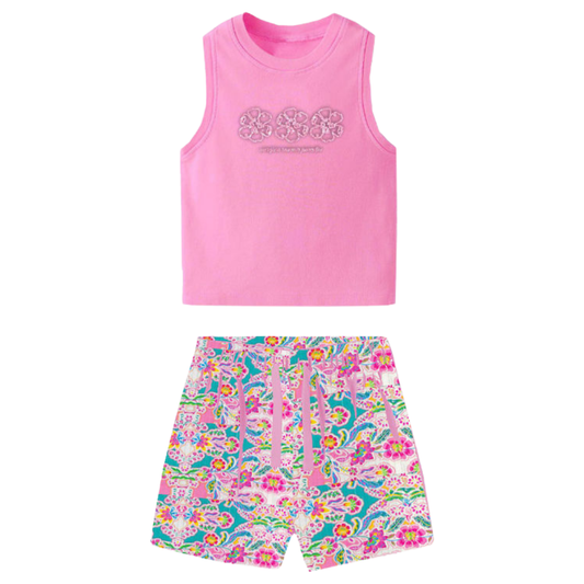 Παιδικό Σετ Με Σορτς Ροζ Energiers 15-226385-0 - Energiers - MyHouseandKids