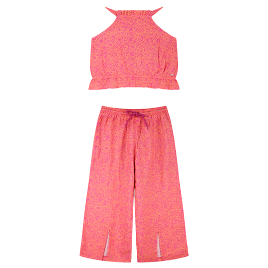 Σετ Με Παντελόνα και Τοπάκι Φούξια-Πορτοκαλί Energiers 16-226205-0 - Energiers - MyHouseandKids