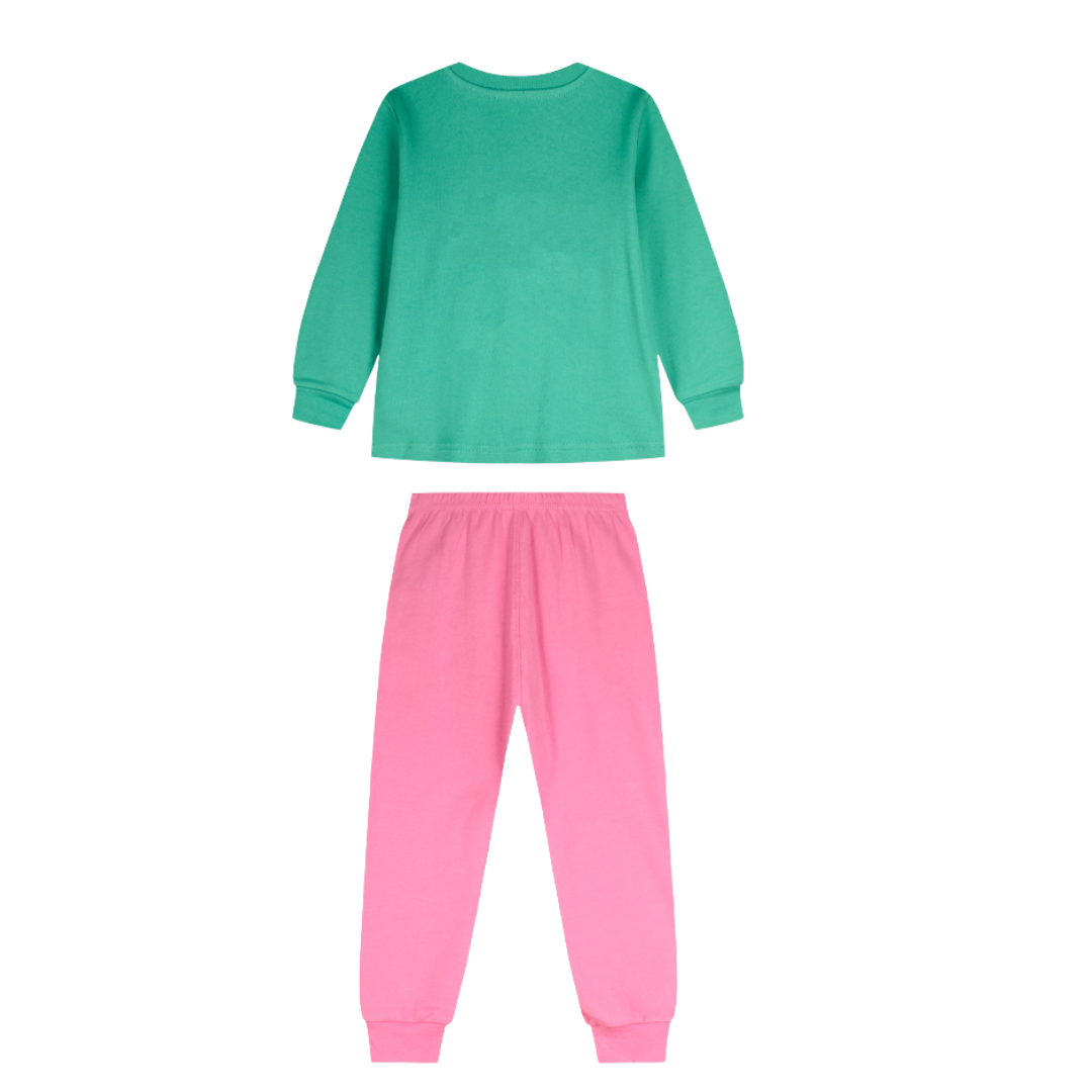 Πυζάμα Βαμβακερή Ροζ Energiers 35-126301-9 - Energiers - MyHouseandKids