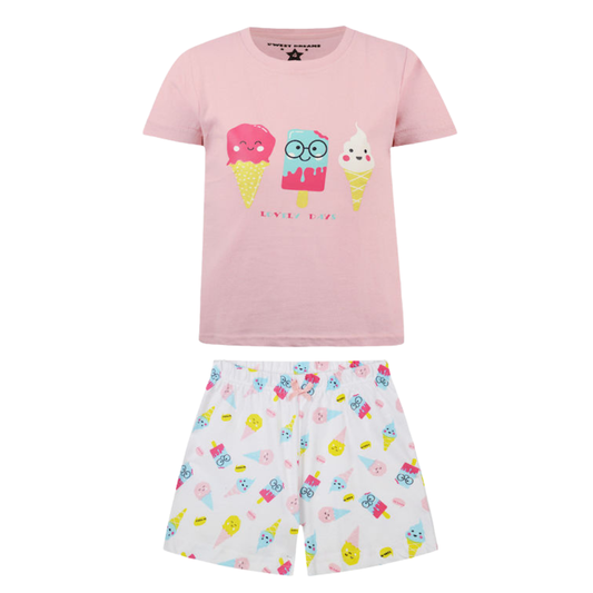 Πυζάμα Βαμβακερή Ροζ Energiers 35-223301-9 - Energiers - MyHouseandKids