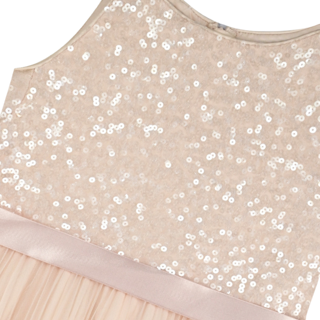 Φόρεμα Τούλινο Με Παγιέτες Ροζ Απαλό Energiers 46-226280-7 - Energiers - MyHouseandKids