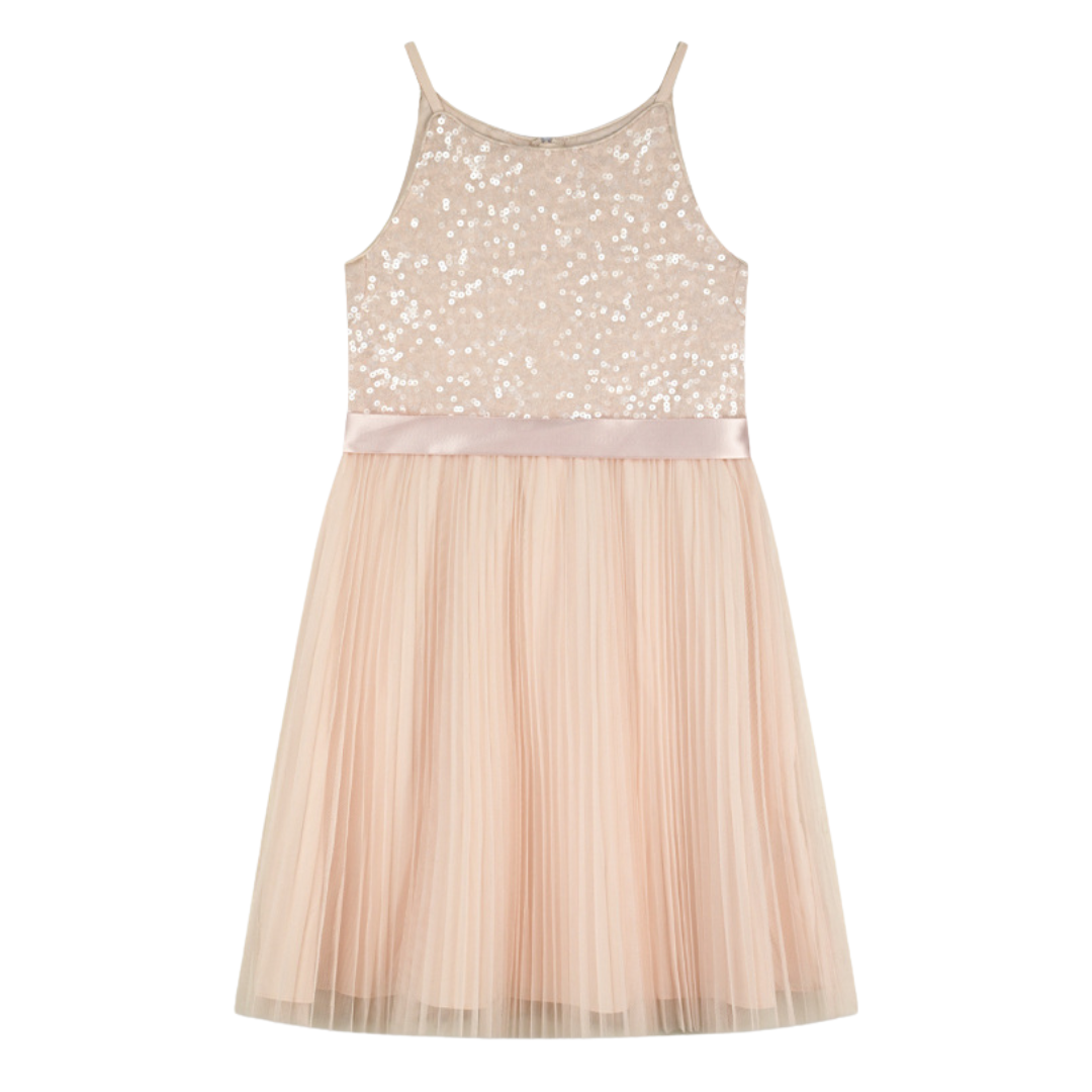 Φόρεμα Τούλινο Με Παγιέτες Ροζ Απαλό Energiers 46-226280-7 - Energiers - MyHouseandKids