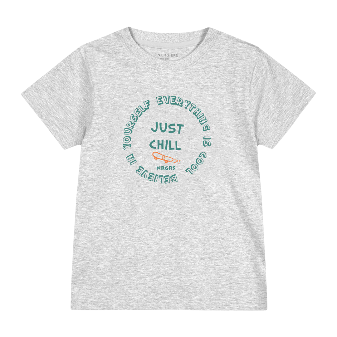 Μπλούζα Κοντομάνική Γκρι - Energiers - MyHouseandKids