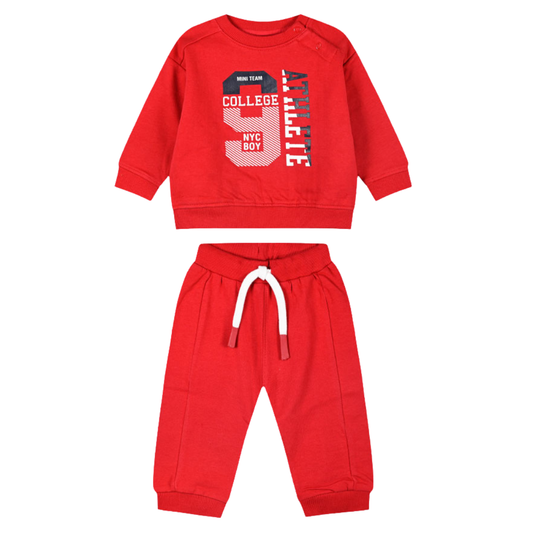 Βρεφικό Σετ Φόρμας Κόκκινο - Energiers - MyHouseandKids