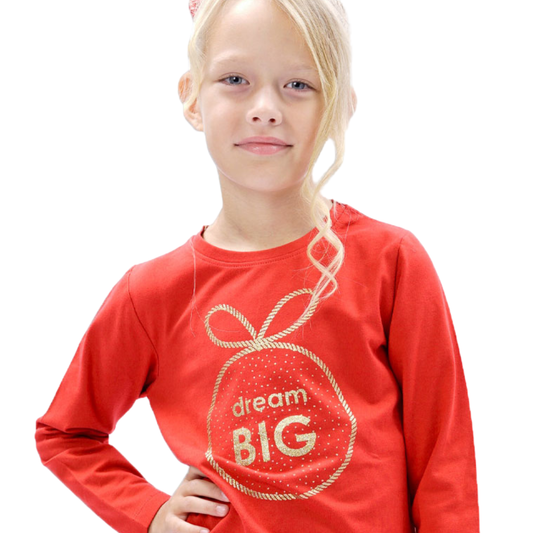 Μπλούζα Μακρυμάνικη Κόκκινη - Energiers - MyHouseandKids