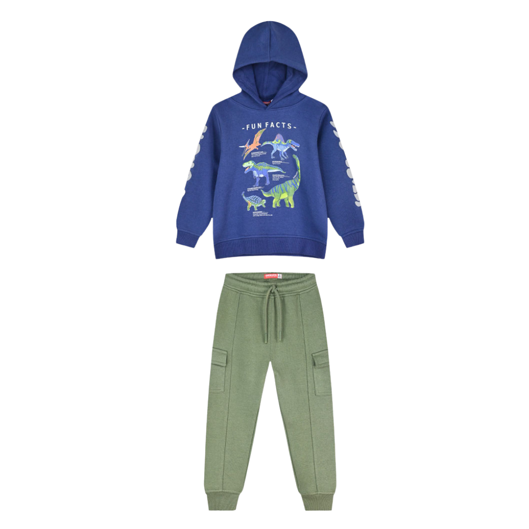 Φόρμα Φούτερ Χακί - Energiers - MyHouseandKids